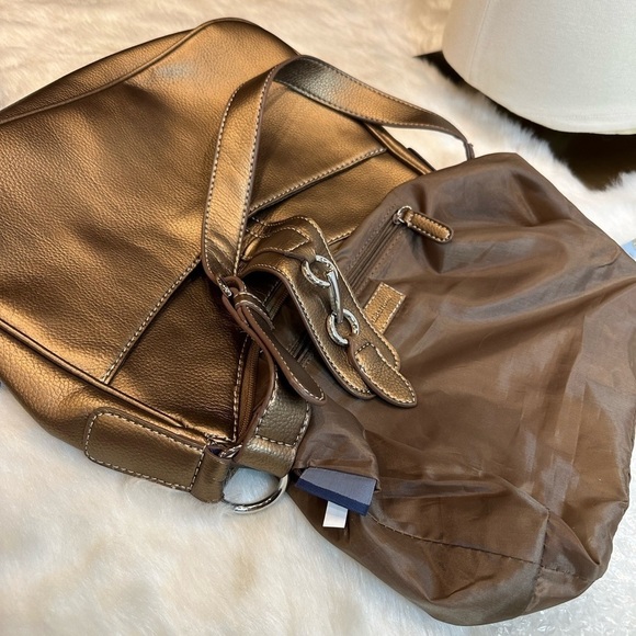 Croft and barrow bronze shoulder bag - Picture 5 of 11